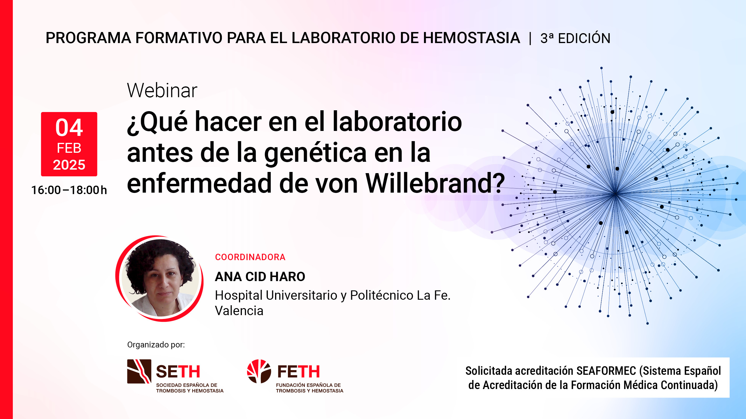 Solicitada acreditación SEAFORMEC (Sistema Español de Acreditación de la Formación Médica Continuada)