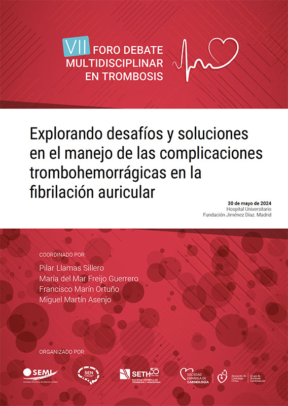 Libro - VII Foro Debate Multidisciplinar en Trombosis (julio 2024)