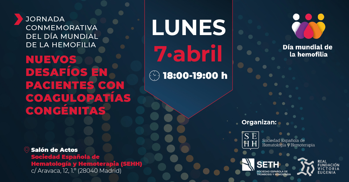 Jornada Conmemorativa del Día Mundial de la Hemofilia