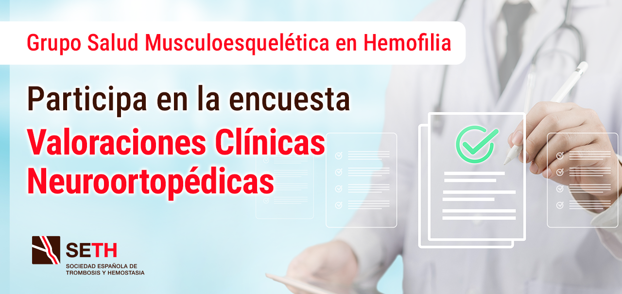 Participa en la encuesta Valoraciones Clnicas Neuroortopdicas