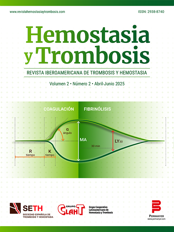 Revista Hemostasia y Trombosis. Volumen 2, Número 2 · Abril-Junio 2025