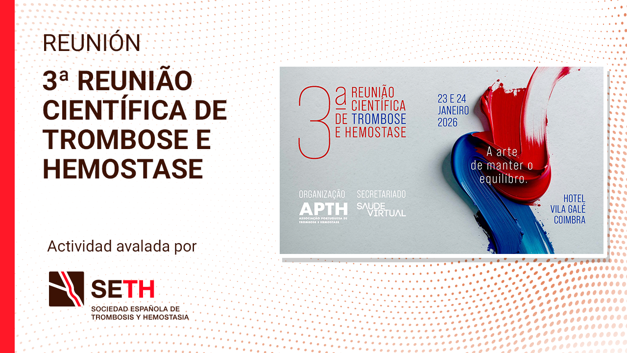 3ª Reunião Científica de Trombose e Hemostase
