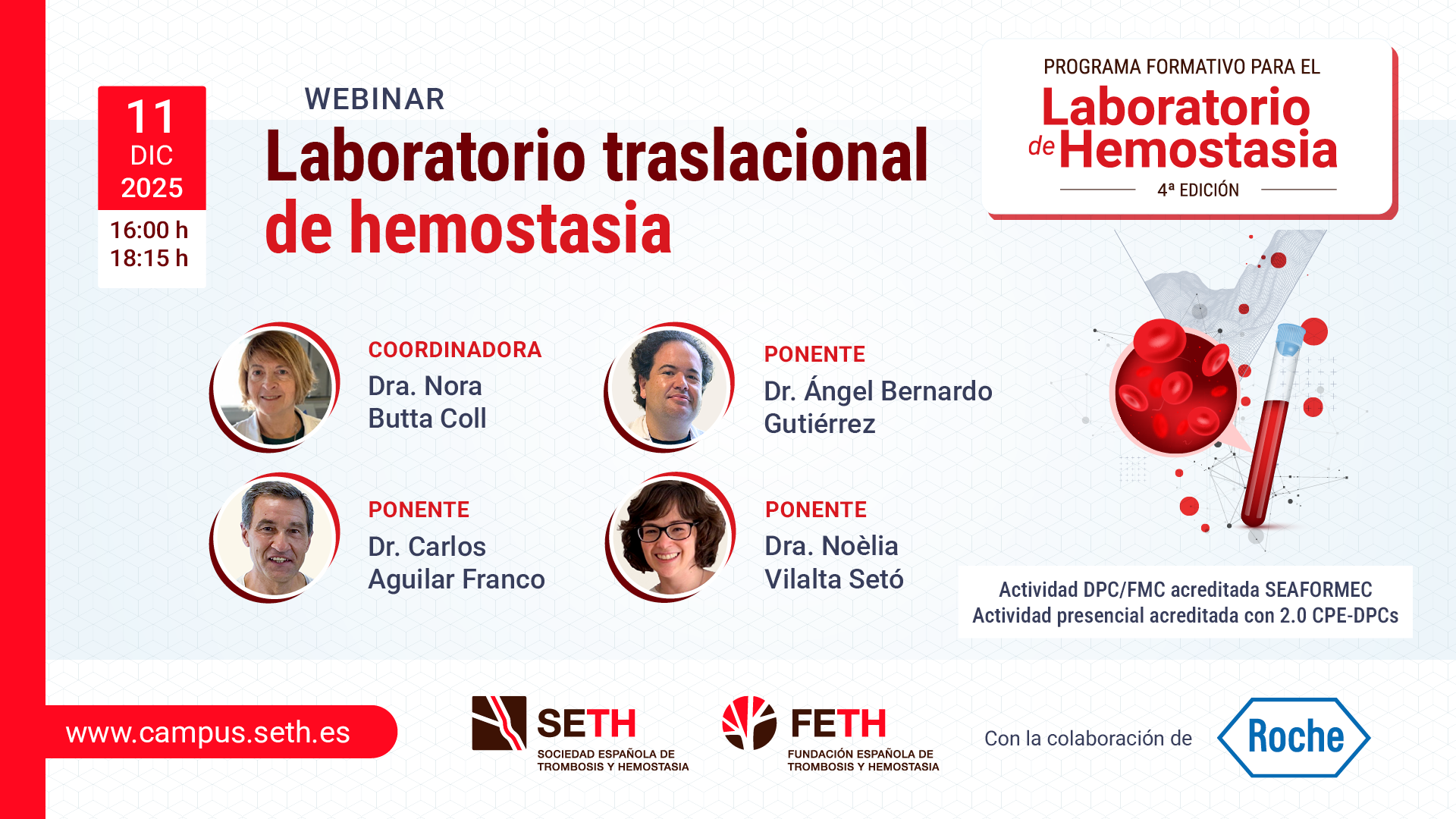 Laboratorio traslacional de hemostasia