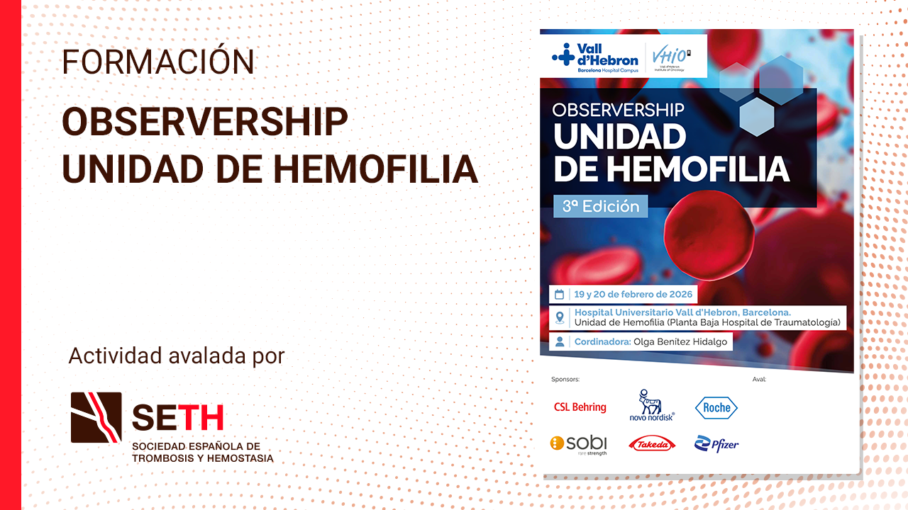 Observership de la Unidad de Hemofilia