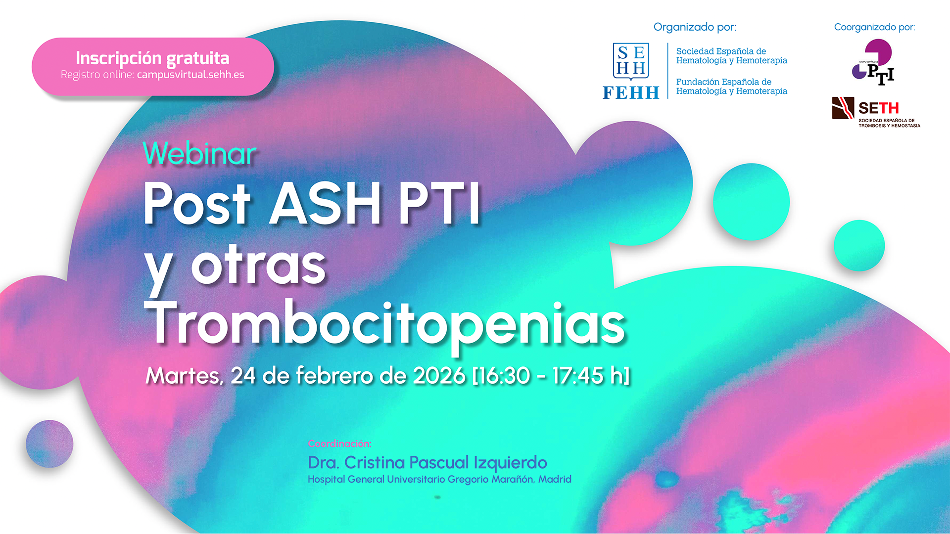 Post ASH PTI y otras Trombocitopenias
