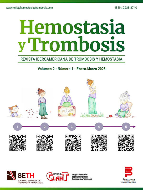 Revista Hemostasia y Trombosis. Volumen 2, Número 1 · Enero-Marzo 2025