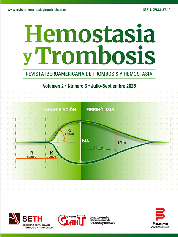 Revista Hemostasia y Trombosis. Volumen 2, Número 3 · Julio-Septiembre 2025