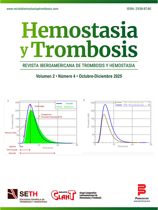 Revista Hemostasia y Trombosis. Volumen 2, Número 4 · Octubre-Diciembre 2025