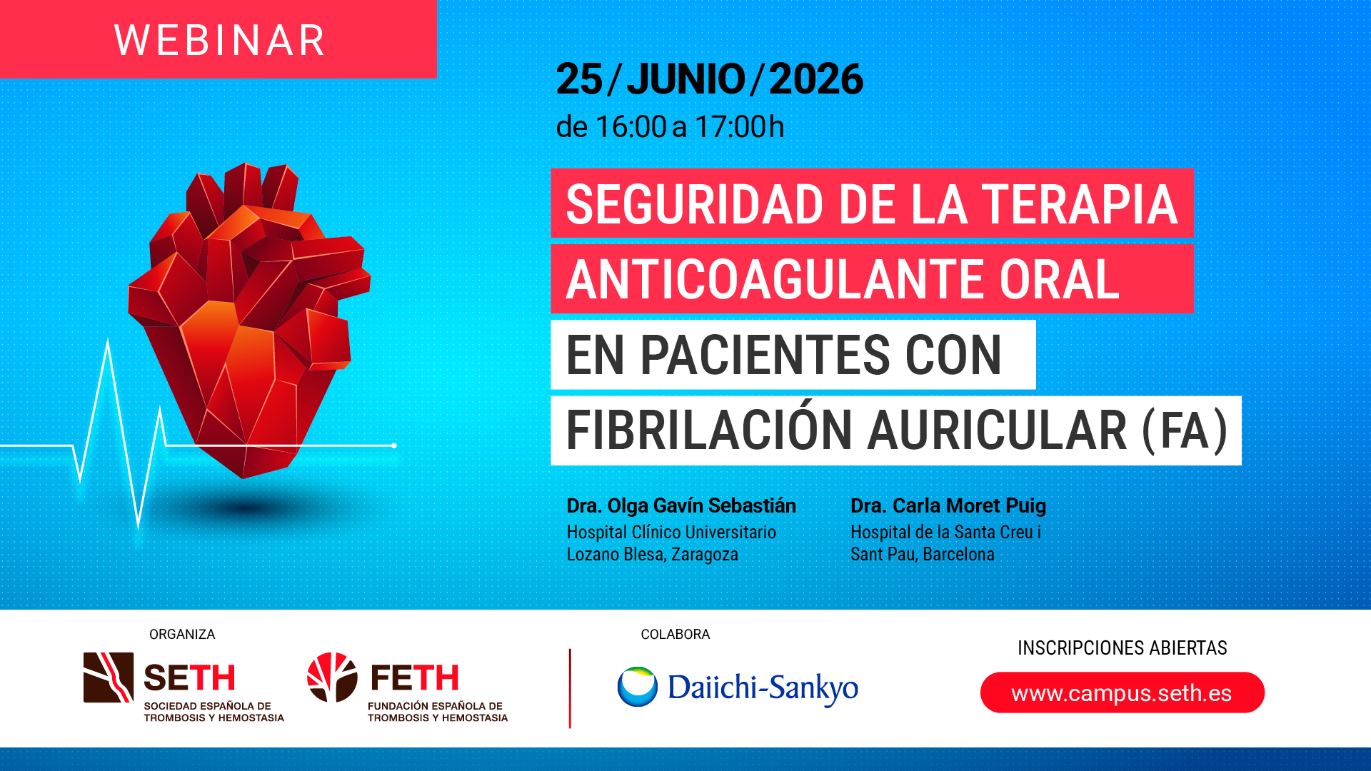 Seguridad en la terapia anticoagulante oral en pacientes con fibrilación auricular